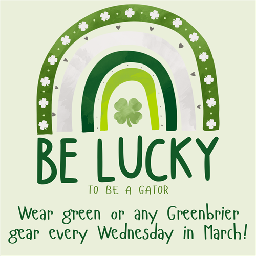 be lucky